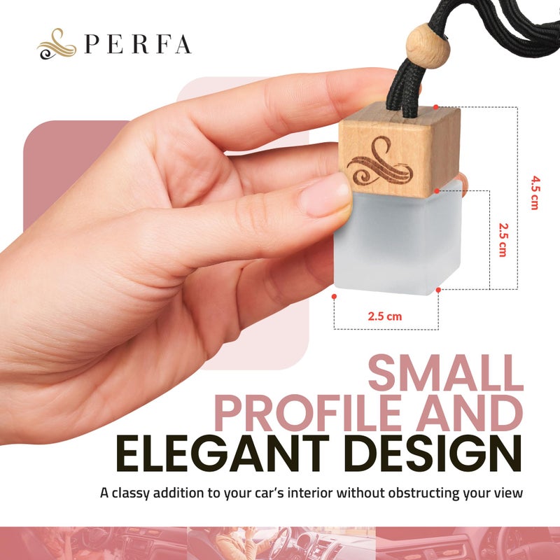 Perfa Car Air Freshener for Women - Belle La Vie | Irresistible Scent | Odour Eliminator with Essential Oils | Car Air Fresheners Vent Clip | Long Lasting Automotive Diffuser by Perfa - Image 2